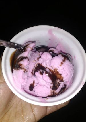 Foto resep Ice cream buah naga ala bunda yunie