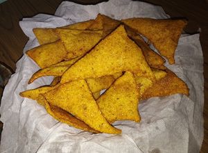 Una foto de Nachos casero