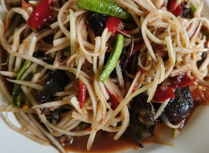 รูปของ ส้มตำปูปลาร้า
