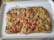 Una foto de masa de pizza dieta