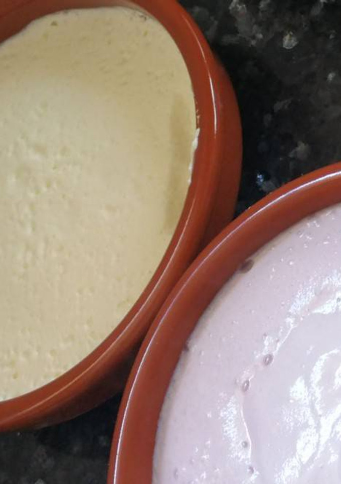 Una foto de Mousse de limón proteico fit