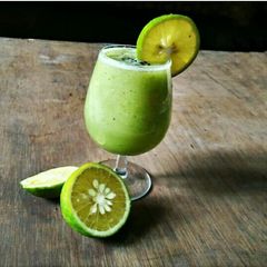 A picture of Sweet Lime Cucumber Drink.