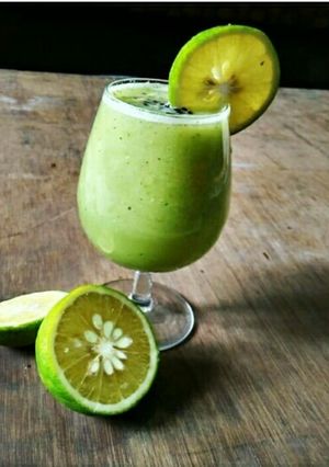 A picture of Sweet Lime Cucumber Drink.