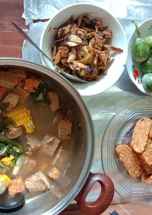 Foto resep Sayur asem oncom