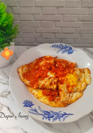 Foto resep Telur Ceplok Balado