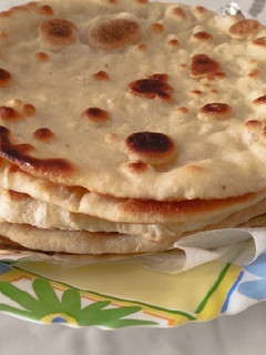A picture of Delicious Pita Bread for Souvlaki.