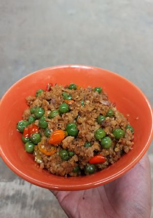 Foto resep Oseng oncom leunca