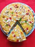Mango Semolina Cake (Eggless)