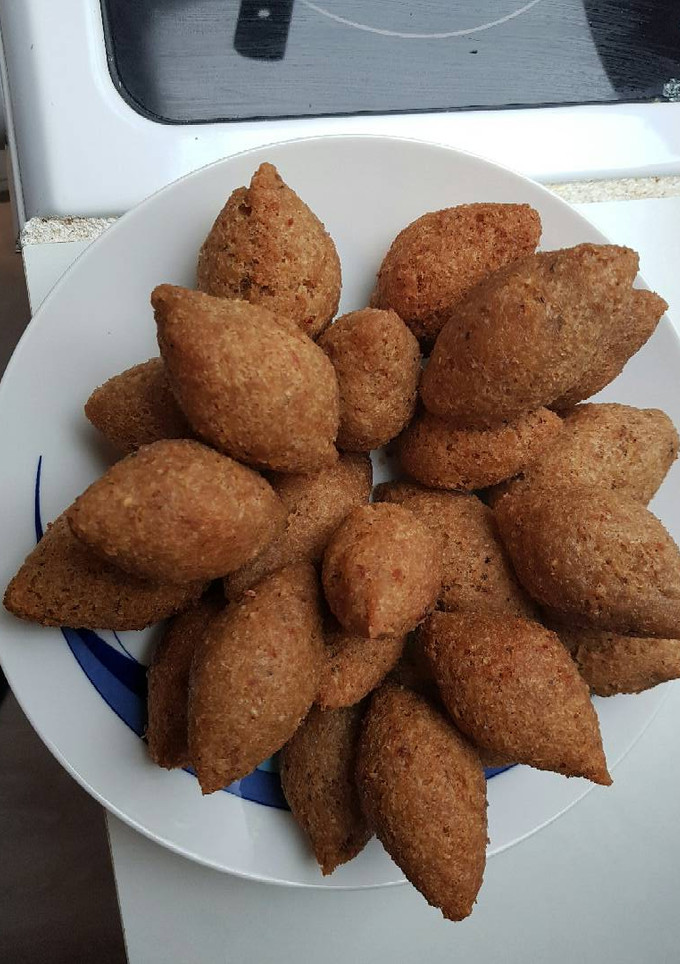 صورة لوصفة كبة مقلية بدون ماكينة طعم روووعة خيااااااال ☺ 😋 😋
