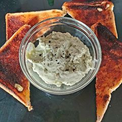 A picture of My Avocado, Soft Cheese & Boiled Egg Dip.