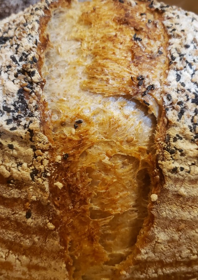 A picture of Sourdough bread.