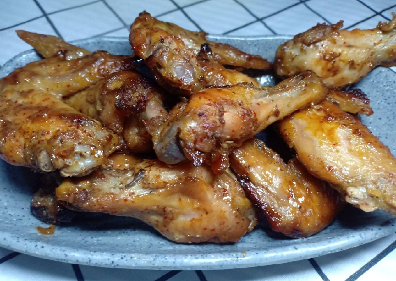 Baked Chicken Wings*