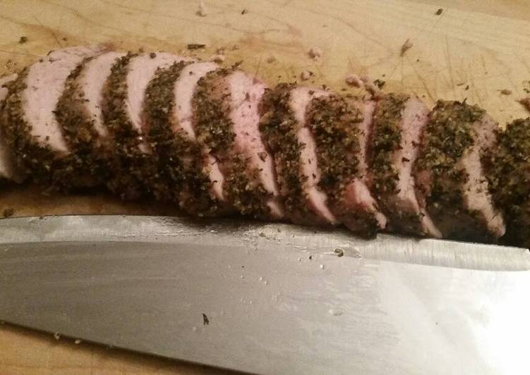 Recipe of Citrus-Rosemary Pork Tenderloin in 13 Minutes at Home