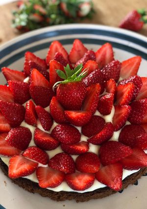 Une photo de Tarte aux fraises 🍓
