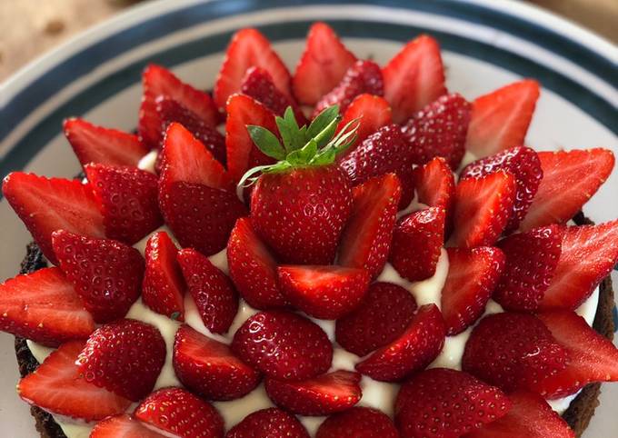 Tarte aux fraises