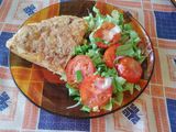 Tortilla de papas y cebolla