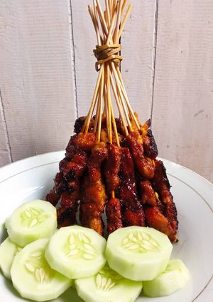 Foto resep Sate ayam manis