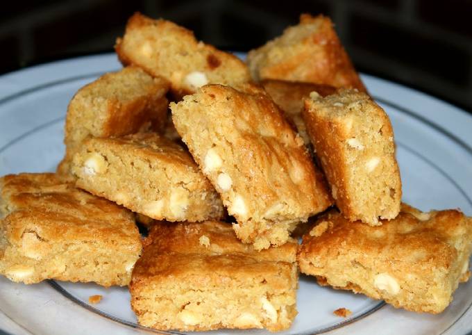 Steps to Prepare favorite White Chocolate Blondies