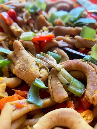 Cara Gampang Membuat Resep Usus bumbu kuning yang Sempurna Anti Ribet, Mantap