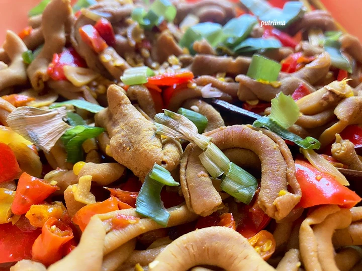 Cara Gampang Membuat Resep Usus bumbu kuning yang Sempurna Anti Ribet, Mantap