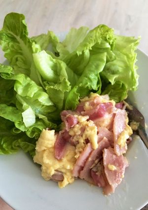 รูปของ คีโตสลัดเบคอนชีส 5 นาที