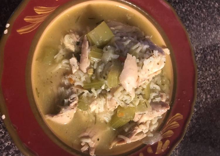 Recipe of Quick Chicken and wild rice soup