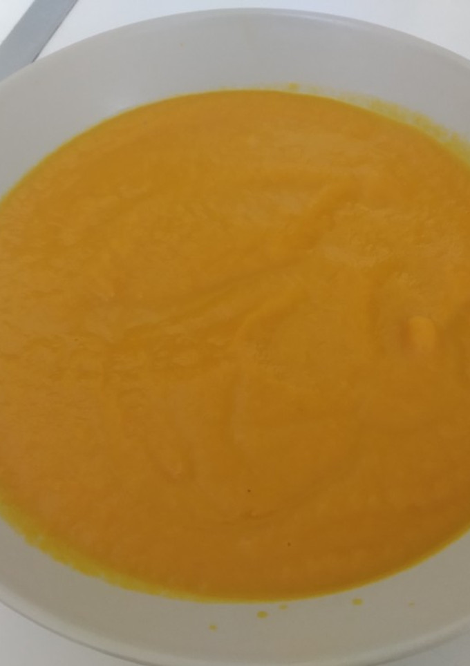 Una foto de Crema de zanahorias
