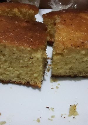 عکسی از دستور کیک ساده