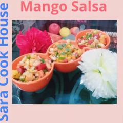 Mango Salsa #Mango Masti A picture of Mango Salsa #Mango Masti.