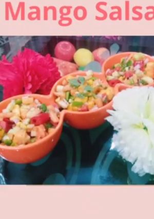 A picture of Mango Salsa #Mango Masti.