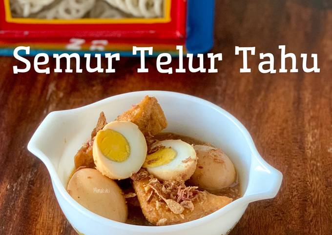 Resep Semur Telur Tahu Oleh Nia Mimakuki Cookpad