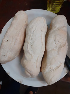 Una foto de Pan francés