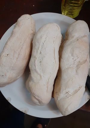 Una foto de Pan francés