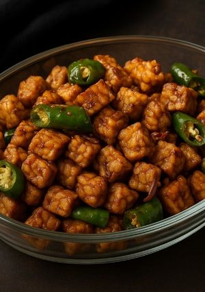 Foto resep Tumis Tempe Cabe Hijau