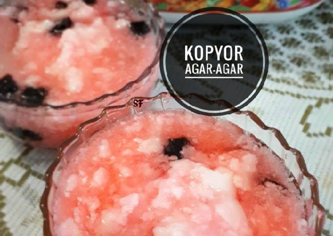 Es kopyor agar-agar