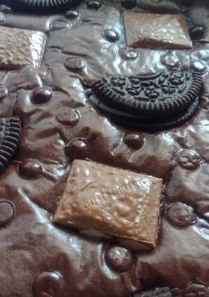 Foto resep Brownies Shiny 😍 oven alakadarnya 🤭
