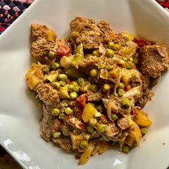 A picture of Mutton Roast.