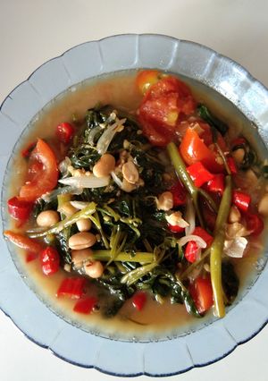 Foto resep Kangkung bumbu tauco