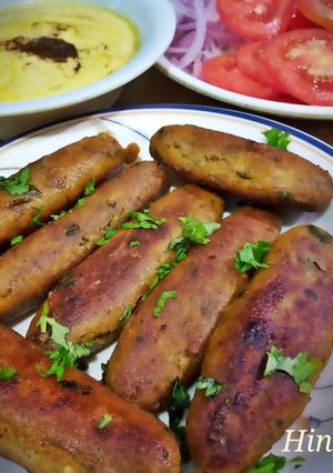 A picture of Chicken Reshmi Kabab.