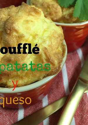 Una foto de Soufflé de patatas y queso