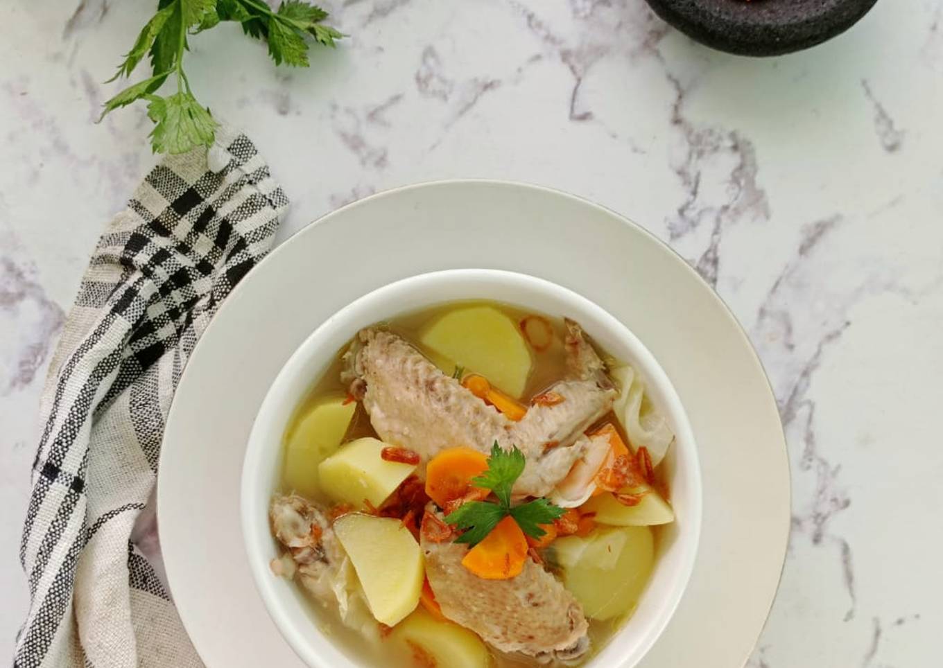 Resep Sop Ayam, Lezat