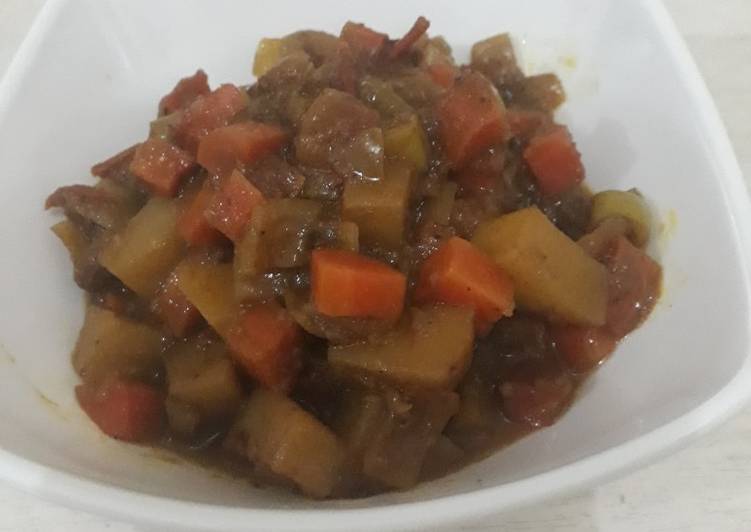 Resep Vegetable curry Anti Gagal