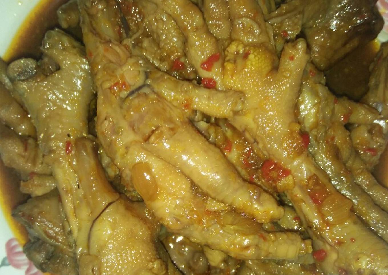 Ceker kecap kesukaan anak2
