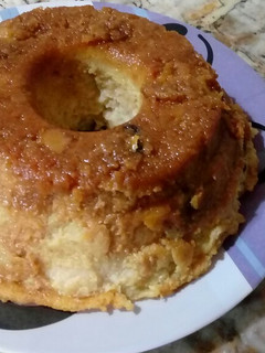 Una foto de Budín de pan c/ pasas de uva