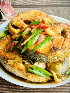 蒜苗醬燒烏魚 / 簡單家常菜 的食譜成品照片