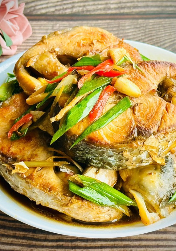 蒜苗醬燒烏魚 / 簡單家常菜 的食譜成品照片