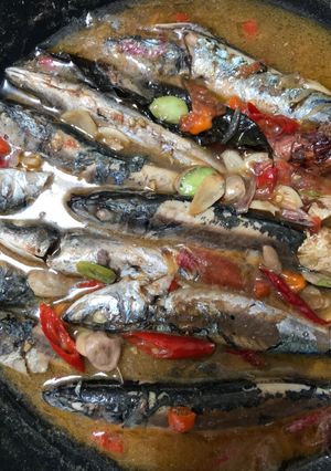 Foto resep Ikan cue petai tumis kuah pedas