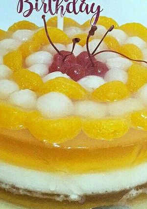 Foto resep Puding buah jeruk