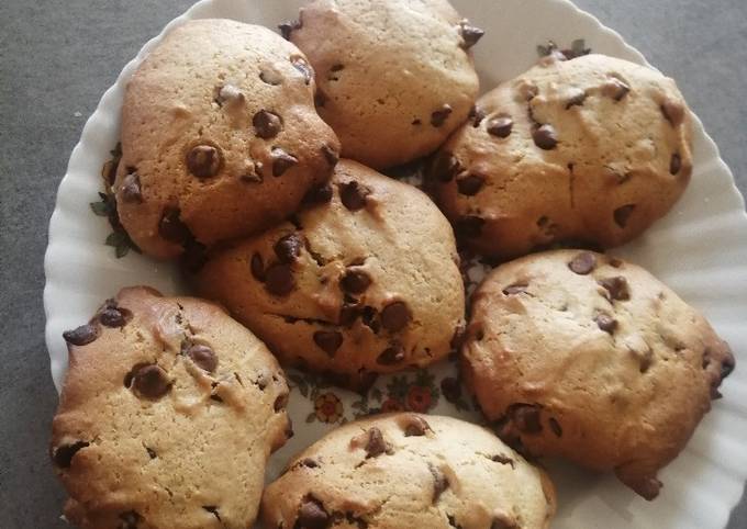 Recette Savoureux Cookies fait maison