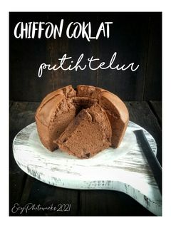 Foto resep Chiffon Coklat Putih Telur